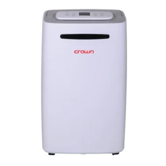 Crownline Dehumidifier MD-231 – 20L/Day Moisture Removal, Automatic Humidity Control, for Rooms up to 40 m²